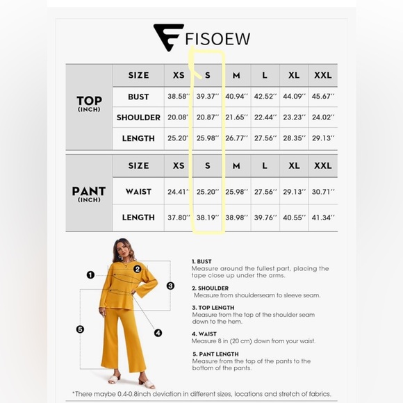 2 Piece Outfit Oversized Knitted Top and Wide Leg Pants Loungewear Sweater Set - Picture 6 of 10